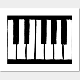 Piano Keys Posters and Art